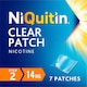 image 2 of NiQuitin Clear Patch Stop Smoking Aid 14mg Nicotine Patches 7s