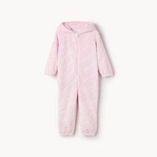 F&F Girls Fleece Sleepover Club Onesie in Pink