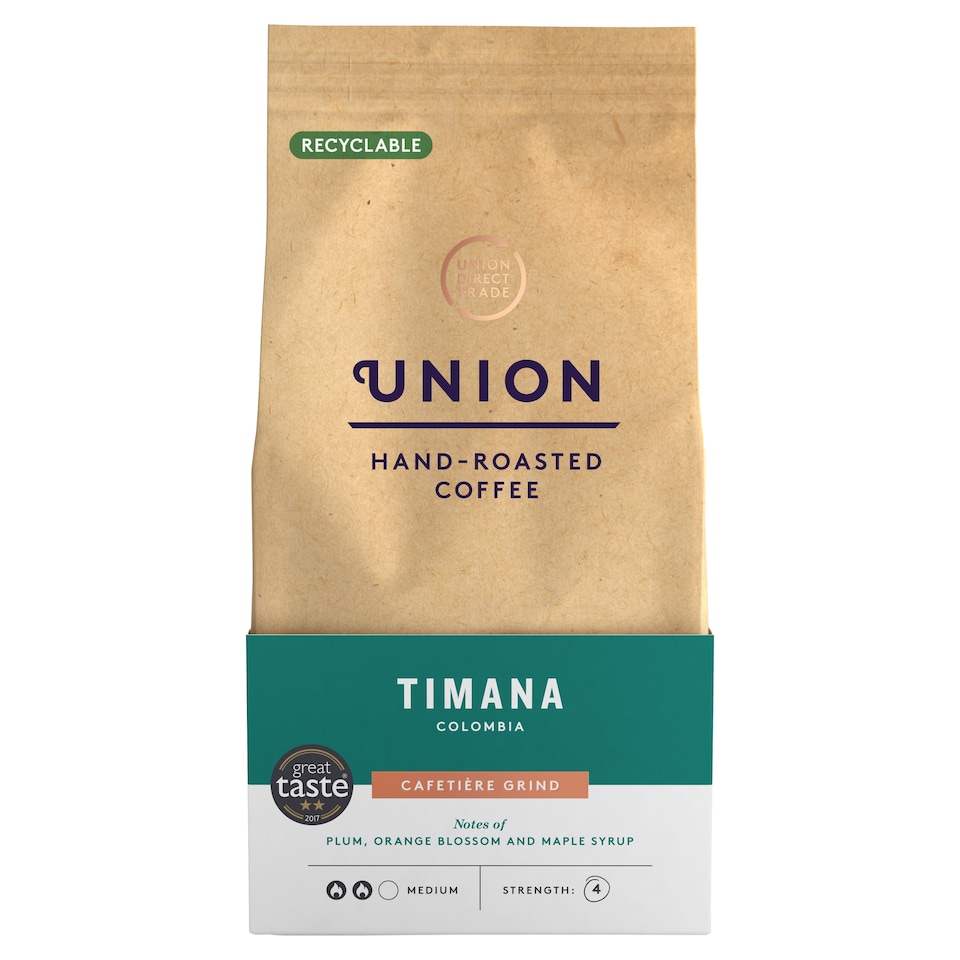 Union Timana Cafetiere Grind Coffee 200G