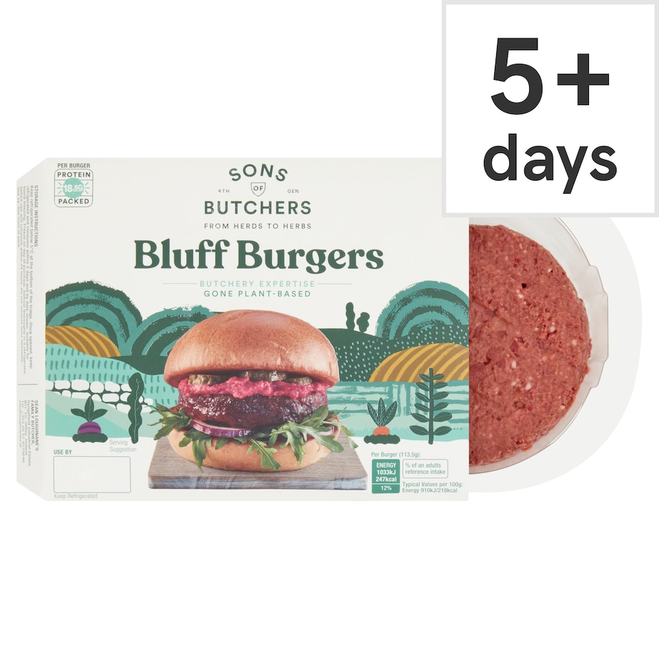 Sons Of Butchers 2 Bluff Burger 227G