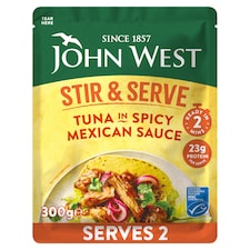 John West Tuna Stir & Serve Spicy Mexican Sauce 300g
