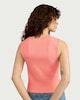 image 3 of F&F Cotton Rich Lace Embroidered Sleeveless Top in Pink
