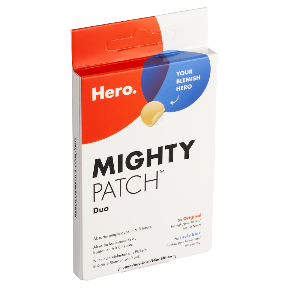 Hero Mighty Patch Duo hydrokoloidní náplasti 12 mm 12 ks