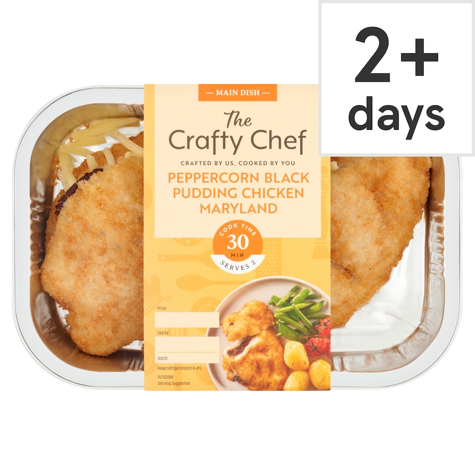 The Crafty Chef Peppercorn Black Pudding Chicken Maryland 305g