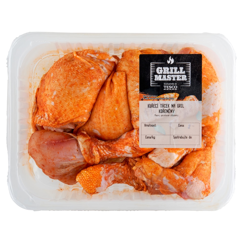 Tesco Grill Master Kuřecí tácek na gril kořeněný