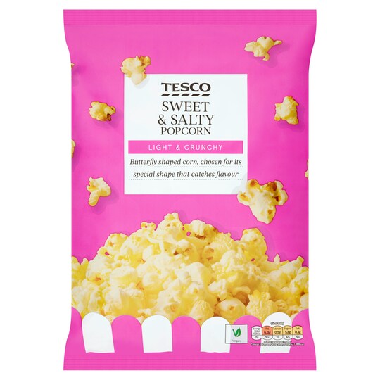 Tesco Sweet & Salted Popcorn 110G Tesco Groceries