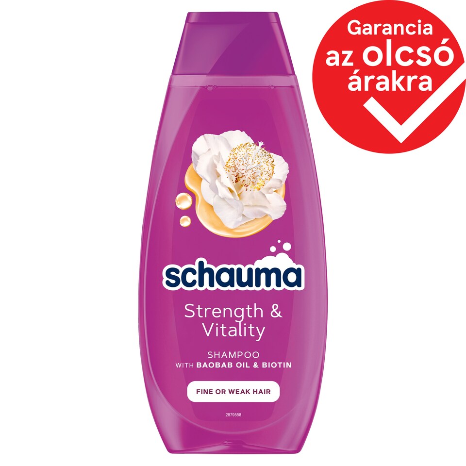 Schauma Strength & Vitality Shampoo 400 ml