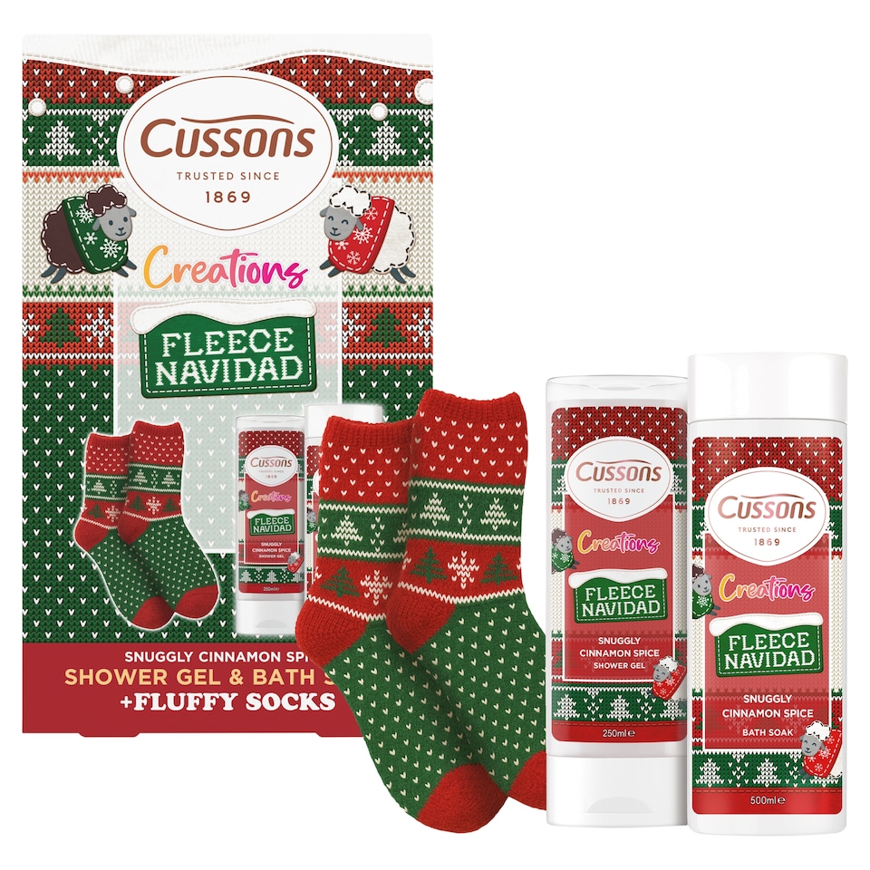 image 1 of Cussons Creations Fleece Navidad Gift Set