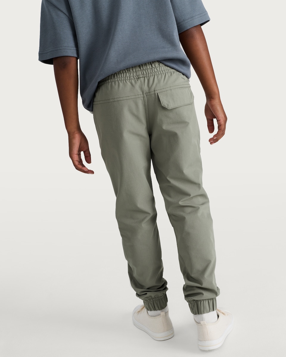 image 1 of 9 Peaks Cuffed Cargo Joggers in Khaki