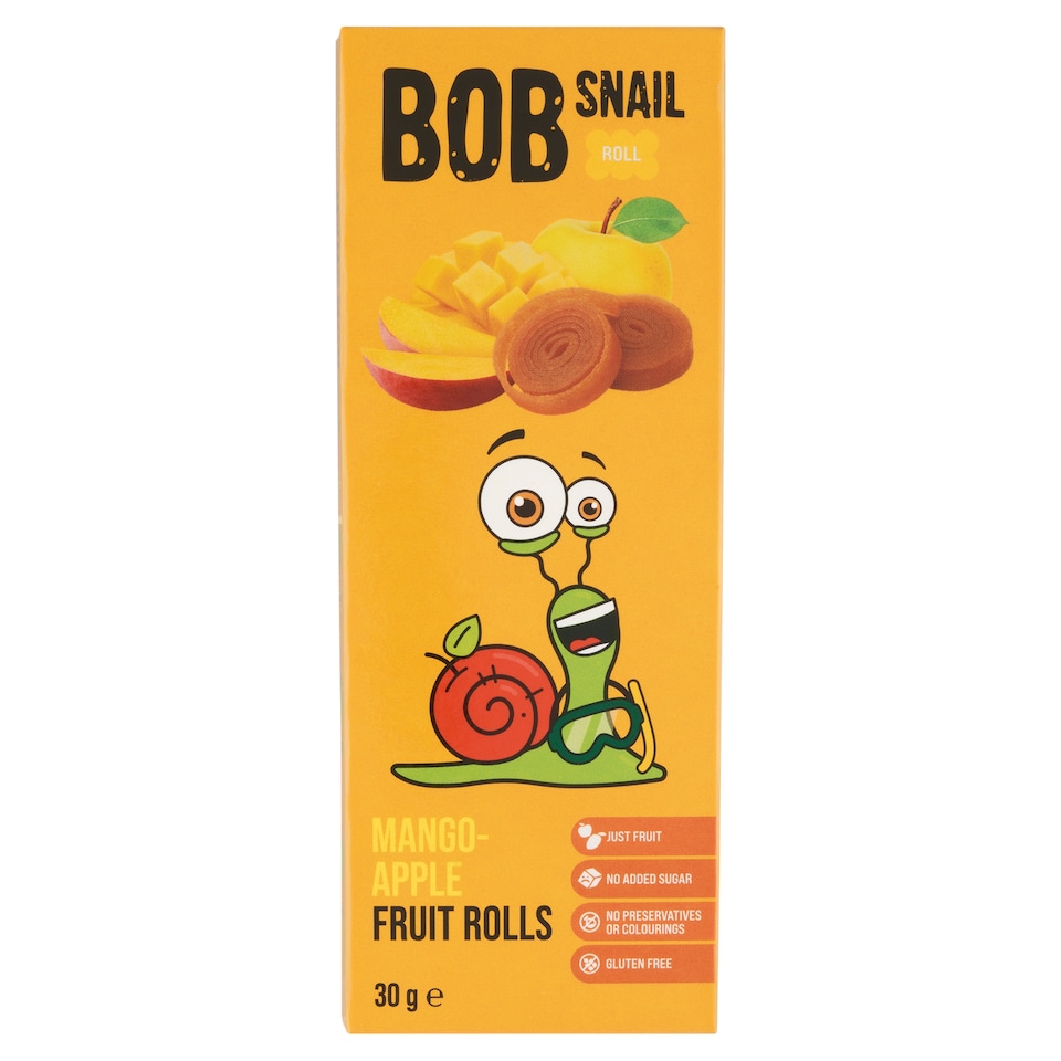 Obrázek 1 pro produkt Šnek Bob Mangovo-jablečné rolky 30g