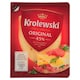 Obrázek 1 pro produkt Krolewski Original 45 % sýr švýcarského typu s velkými oky plátky 100g