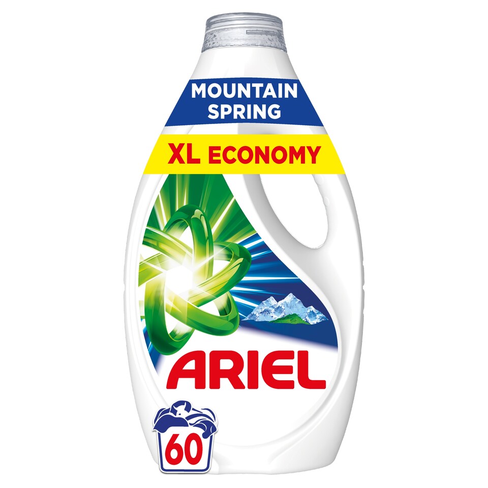 obrázok 1 z Ariel Tekutý prací prostriedok, 60 praní, Mountain Spring