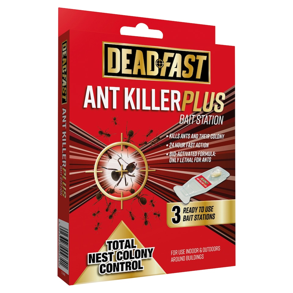 Deadfast Ant Killer Plus Bait Station