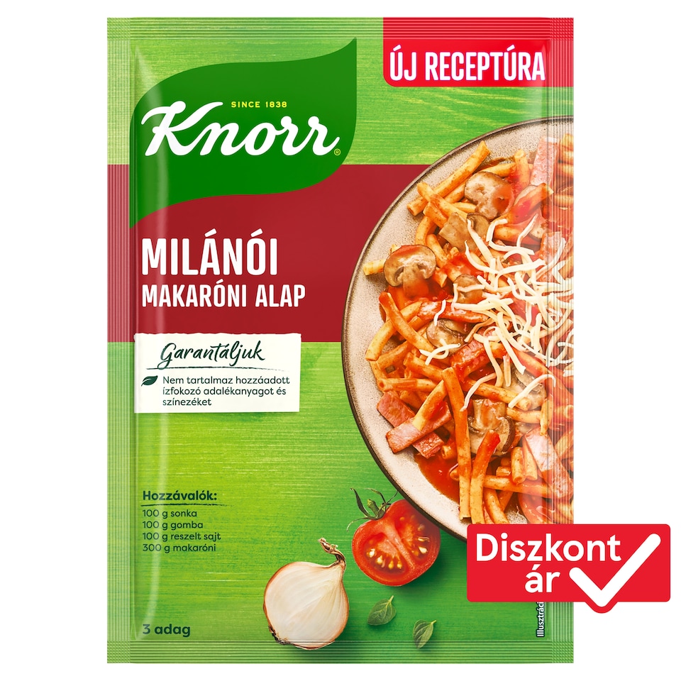 Knorr milánói makaróni alap 60 g