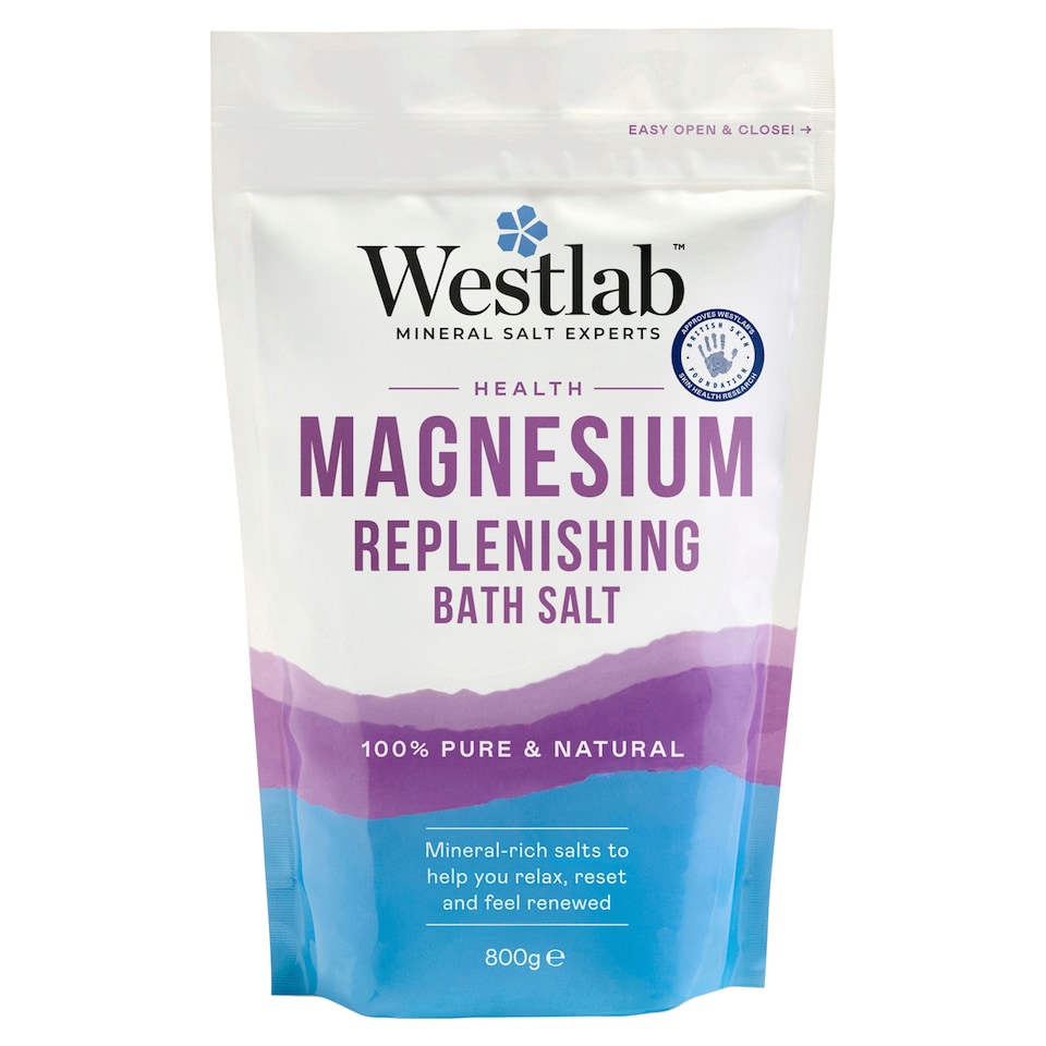 image 1 of Westlab 100% Pure Magnesium Flakes Bath Soak 800g