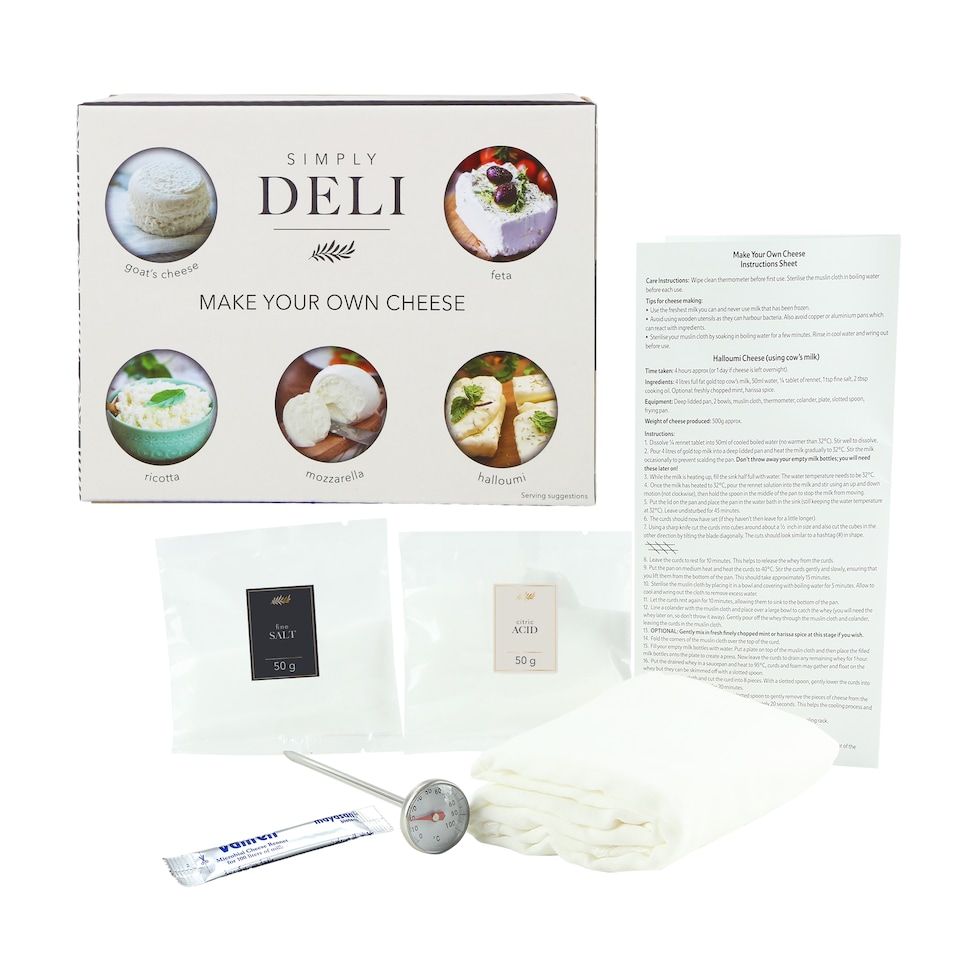 image 1 of Kimm & Miller Simply Deli Make Your Own Cheese