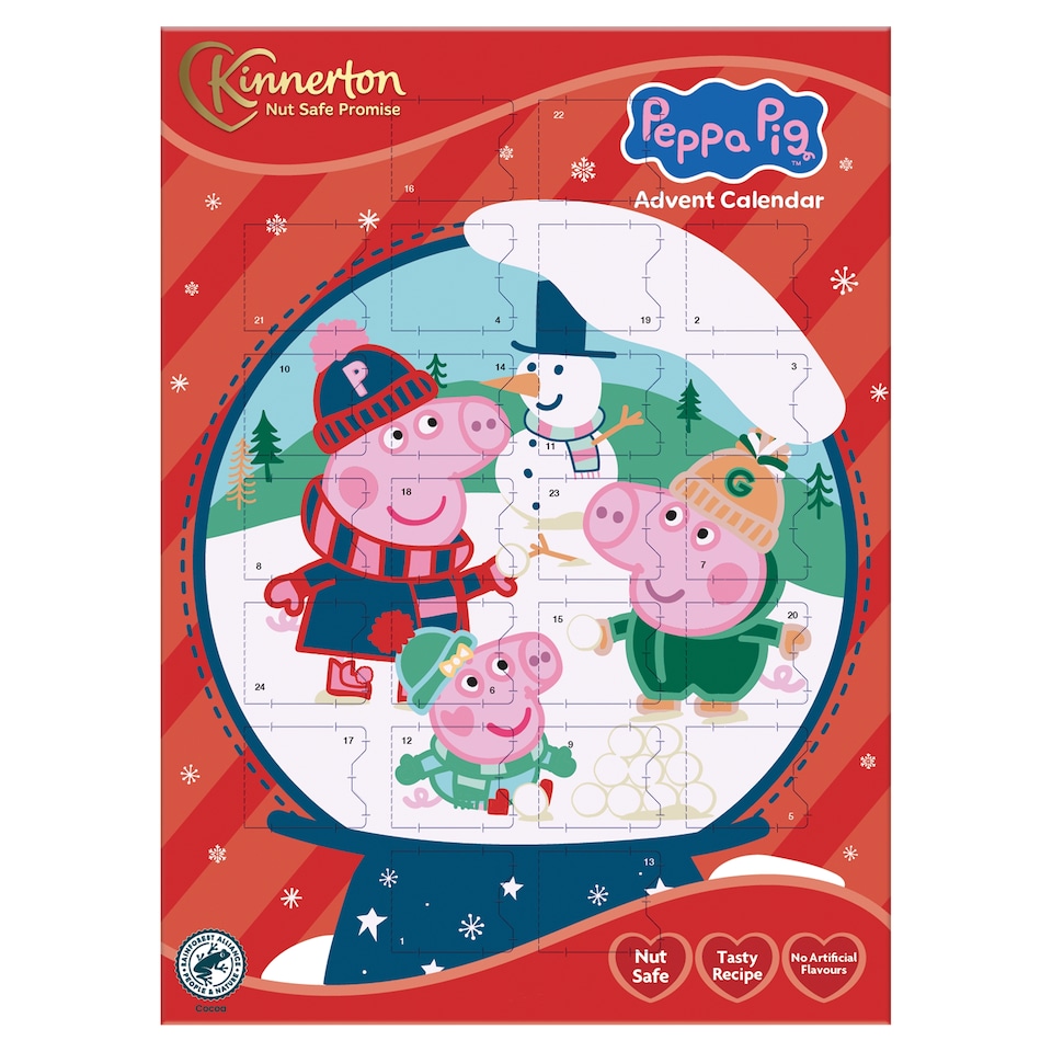Kinnerton Peppa Pig Advent Calendar 40G