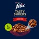 obrázok 2 z Felix Tasty Shreds kapsičky pre mačky losos, tuniak v šťave 4 x 80 g