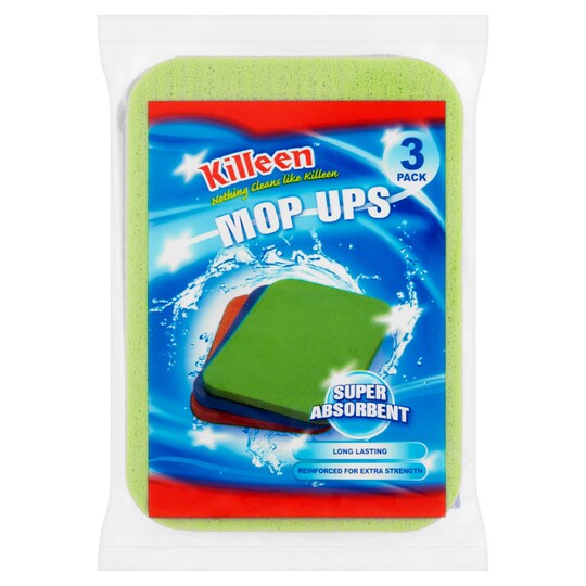 Killeen Mop Ups 3 Pack Tesco Groceries
