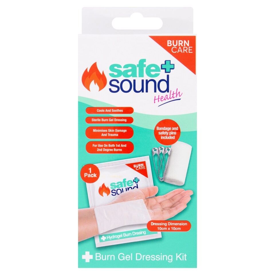 Safe & Sound Burn Gel Dressing Kit