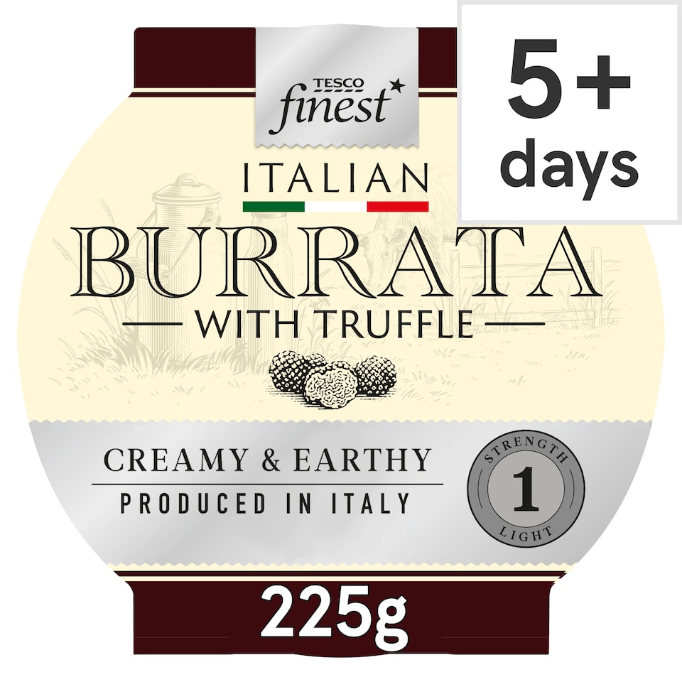 Tesco Finest Italian Burrata with Truffle 225G