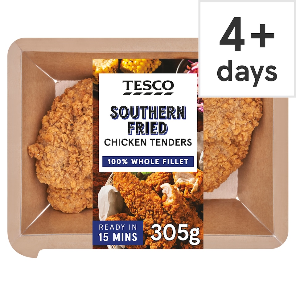 Tesco Southern Fried Chicken Tenders 305g