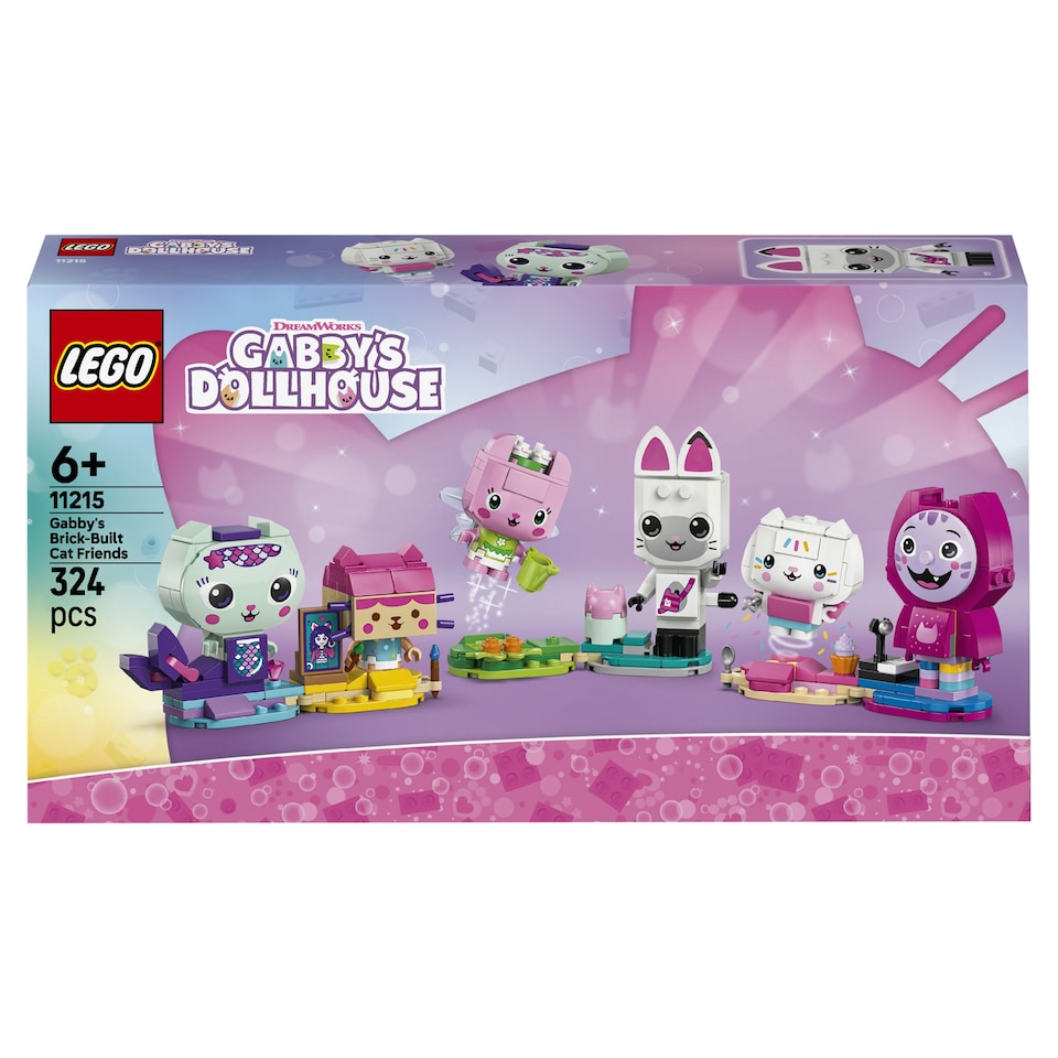 obrázok 1 z LEGO Gabinin kúzelný domček 11215 Gabi a jej mačací kamaráti z kociek