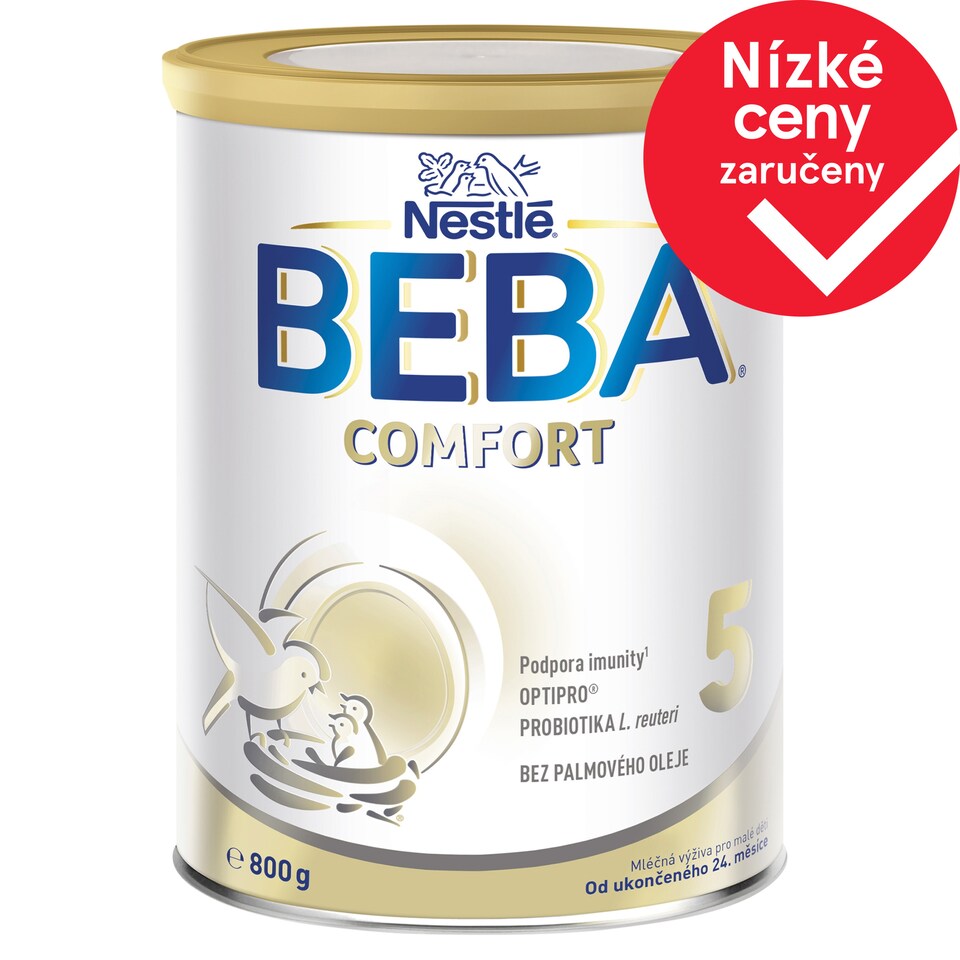 BEBA COMFORT 5, mléko pro malé děti, 800g