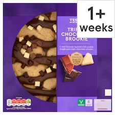 Tesco Triple Chocolate Brookie 445g