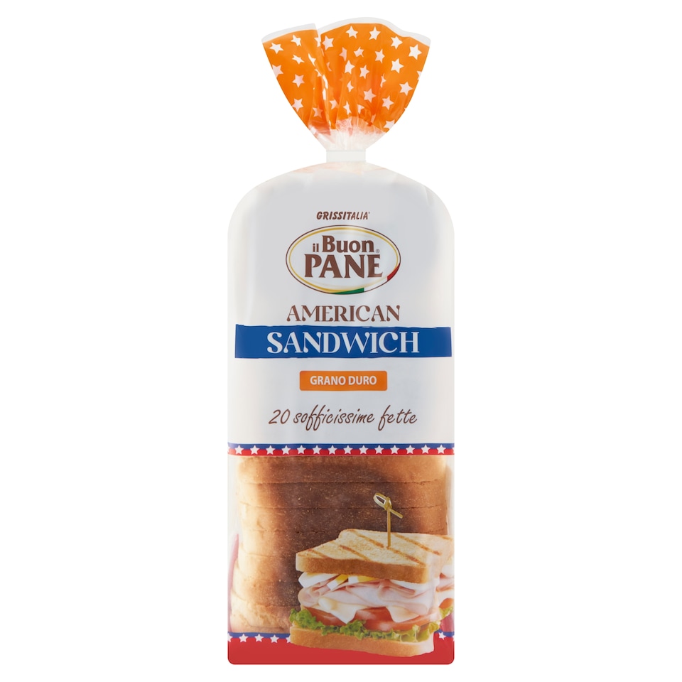image 1 of Il Buon Pane Grissitalia American Sandwich 750 g