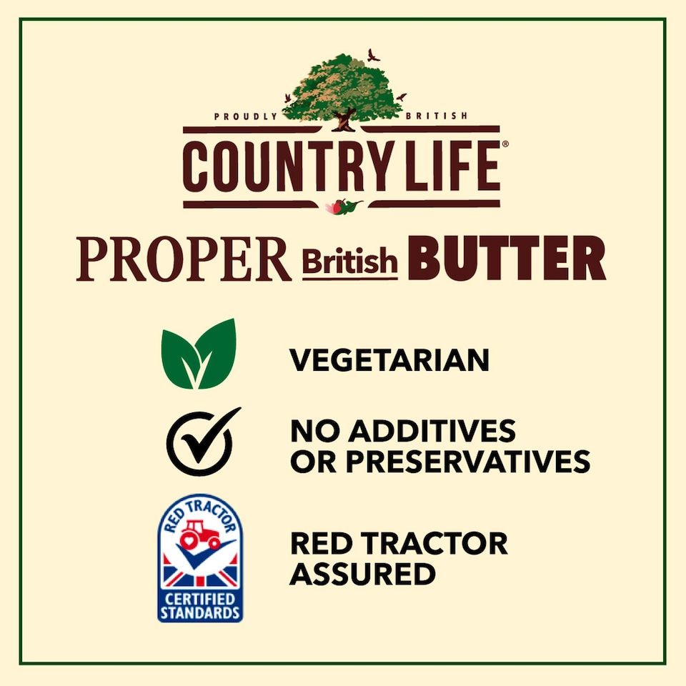 image 1 of Country Life British Salted Block Butter 200g