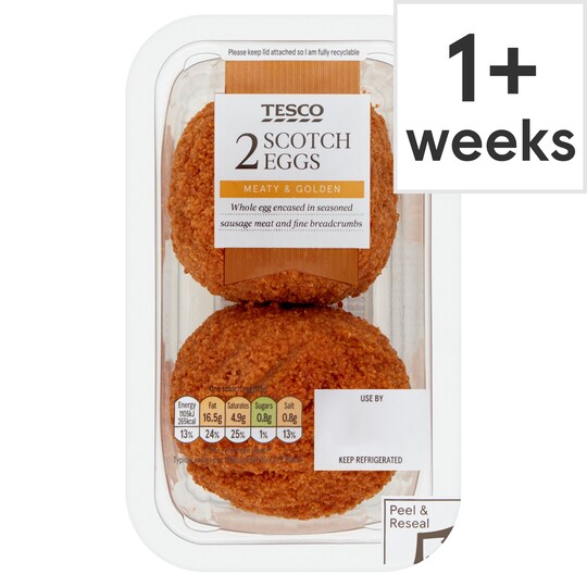 Tesco 2 Scotch Eggs 227G Tesco Groceries