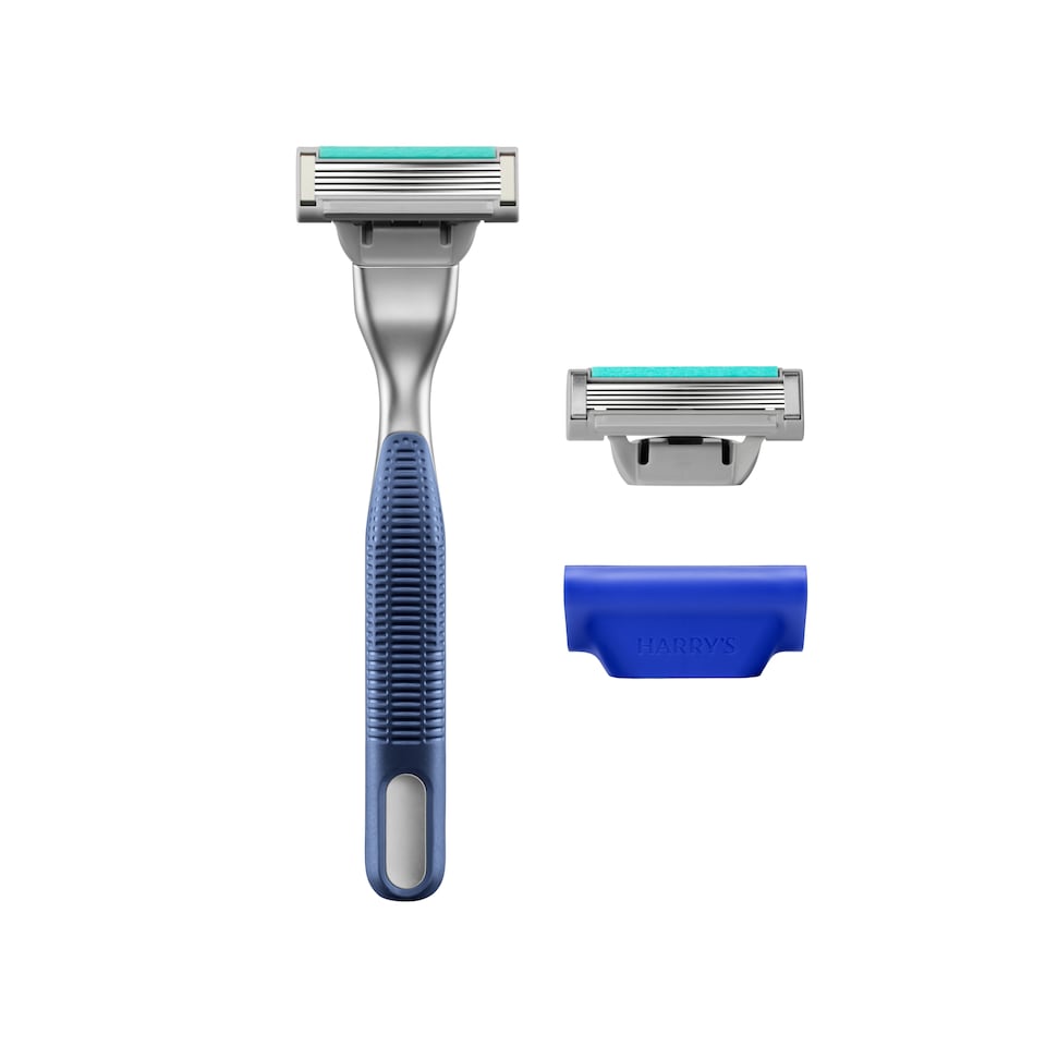 image 1 of Harry's Plus Razor and 5 Blade Tide Set