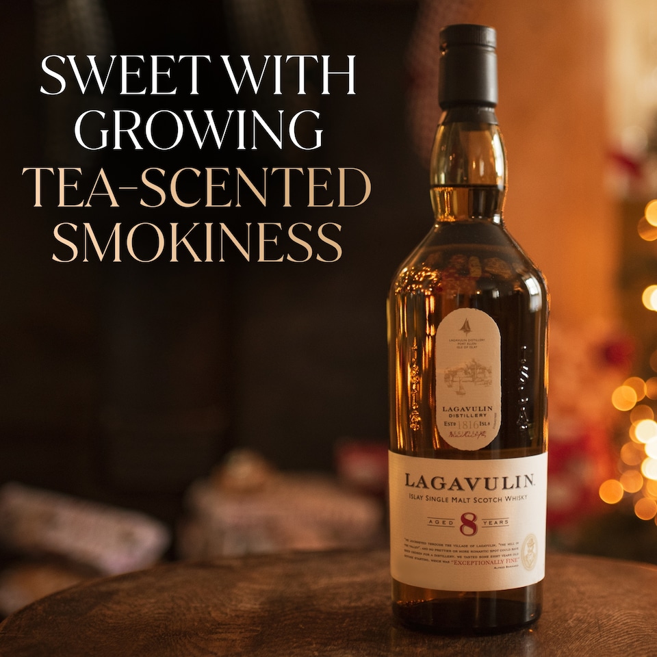 image 1 of Lagavulin 8 Year Single Malt Whisky Bottle 48% Vol 70cl