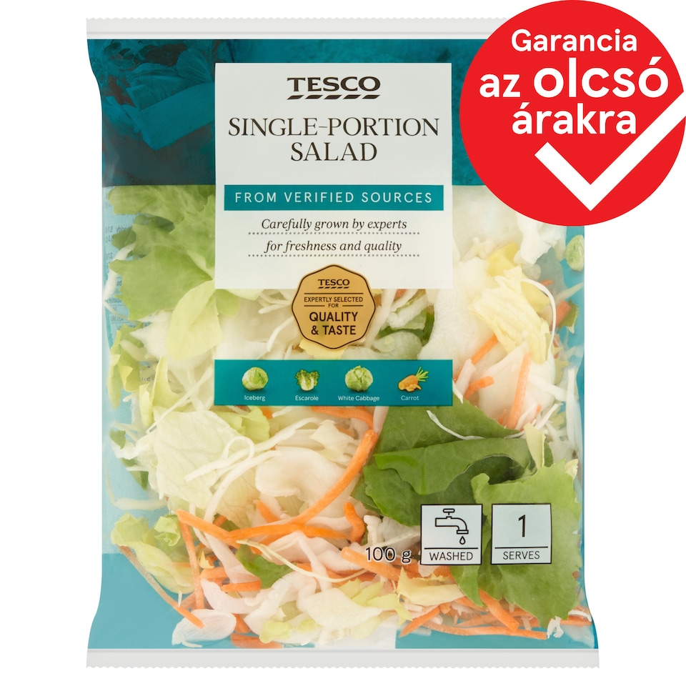 Tesco egyszemélyes saláta 100 g