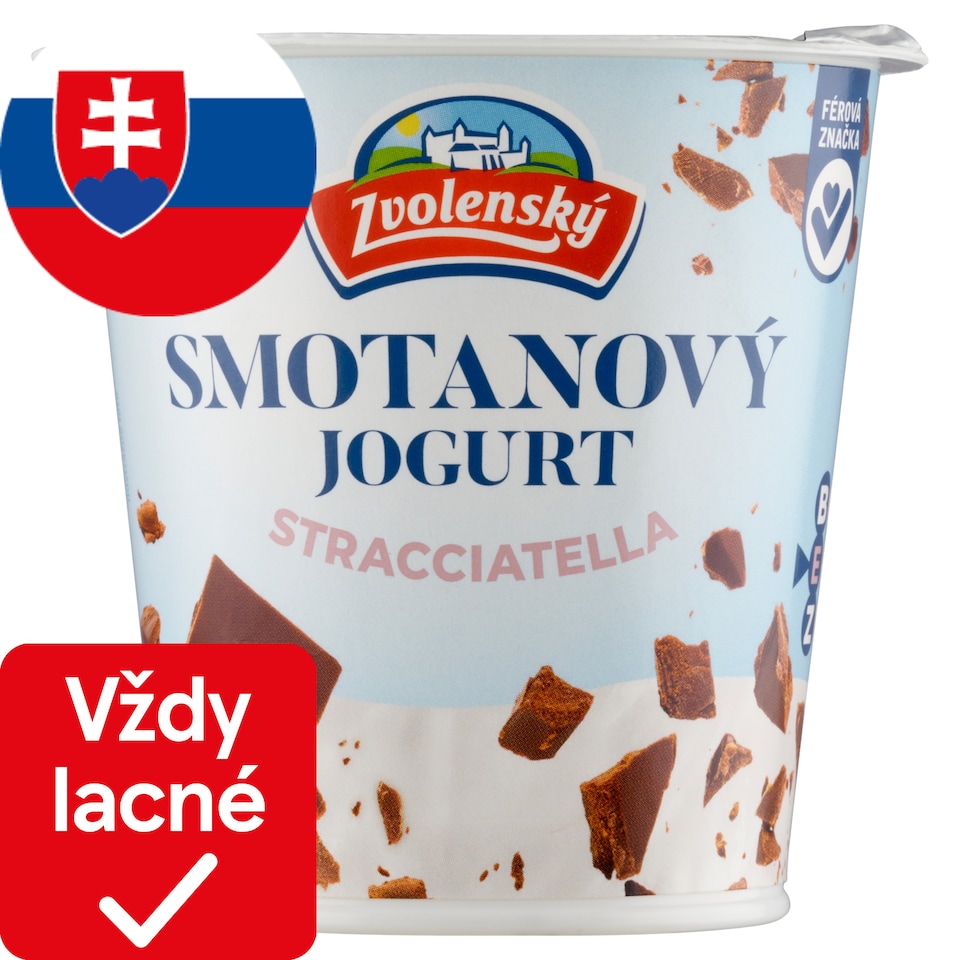 obrázok 1 z Zvolenský Smotanový jogurt stracciatella 145 g