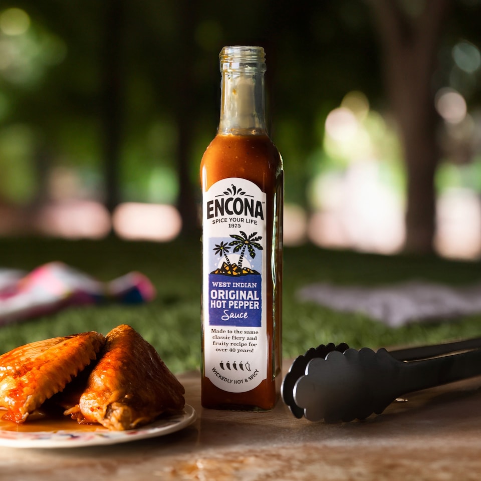 image 1 of Encona Original Hot Pepper Sauce 220Ml
