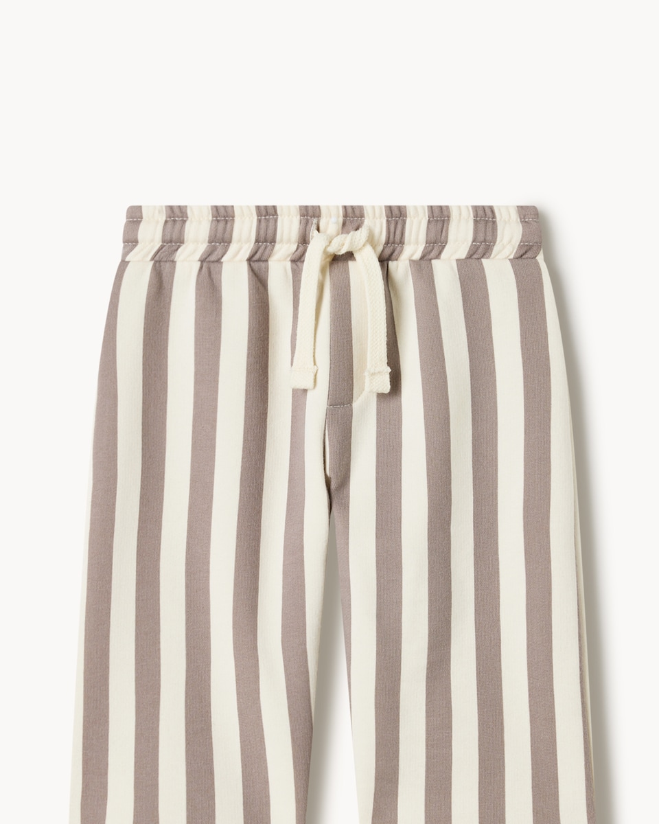 image 1 of F&F Baby Cotton Rich Sweatshirt and Bottoms Set in Cream