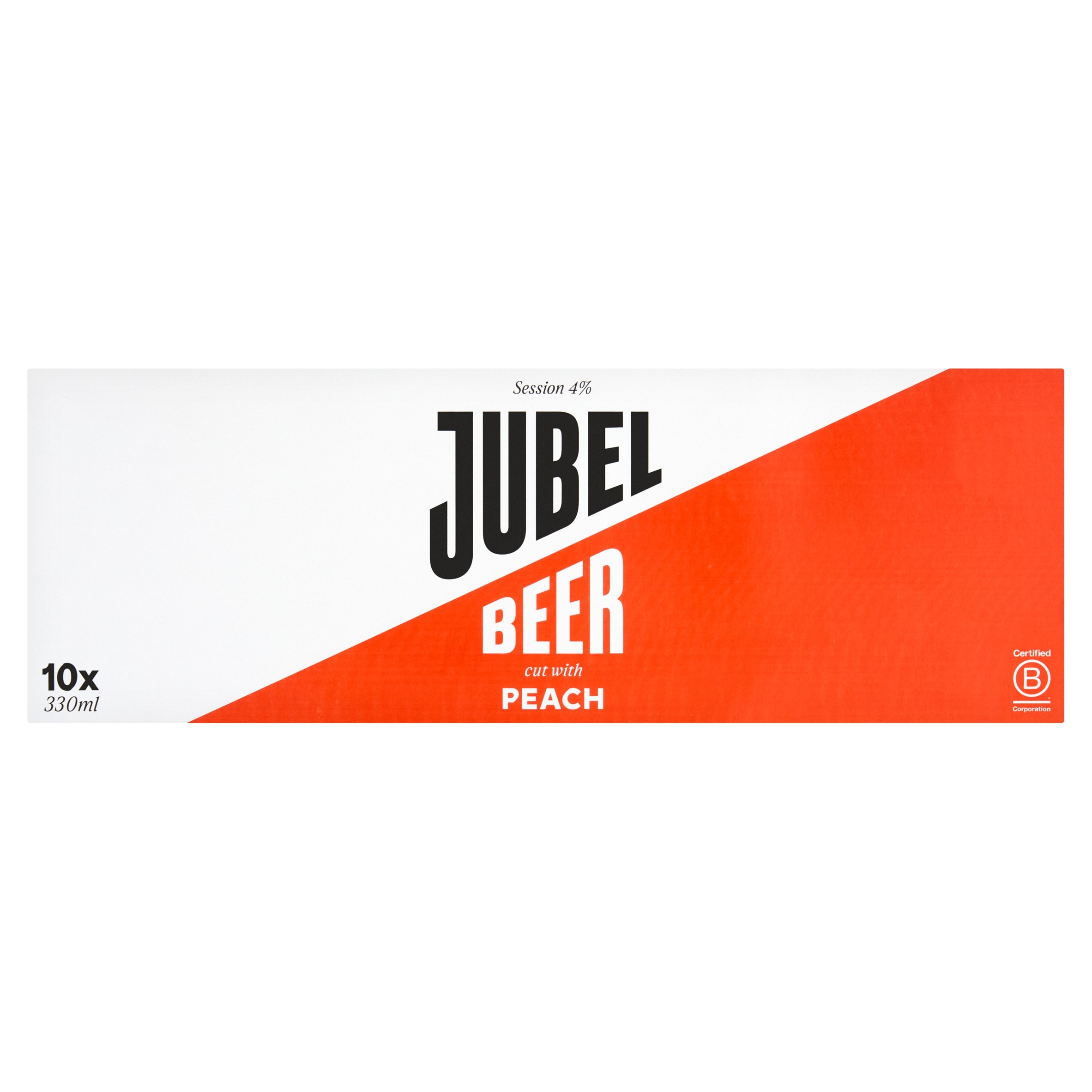 JUBEL Beer cut with Peach 10x330ml
