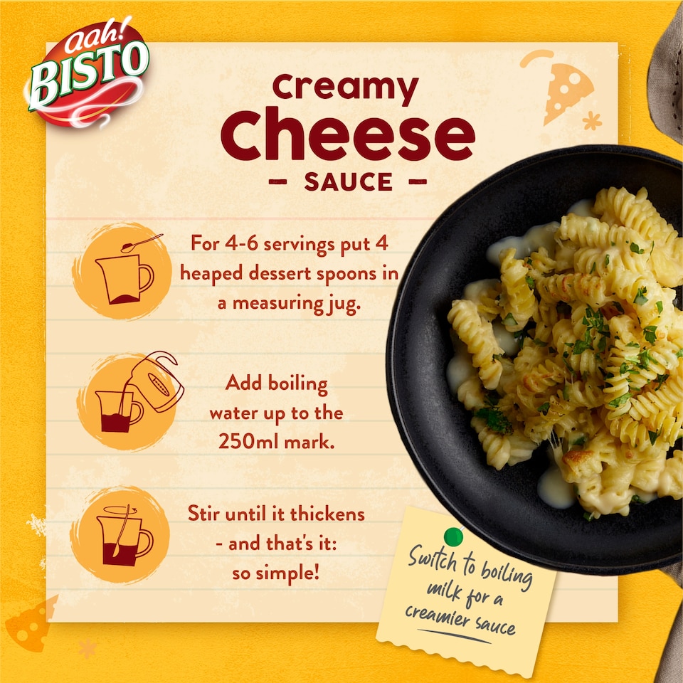 image 1 of Bisto Creamy Cheese Sauce Mix 170g