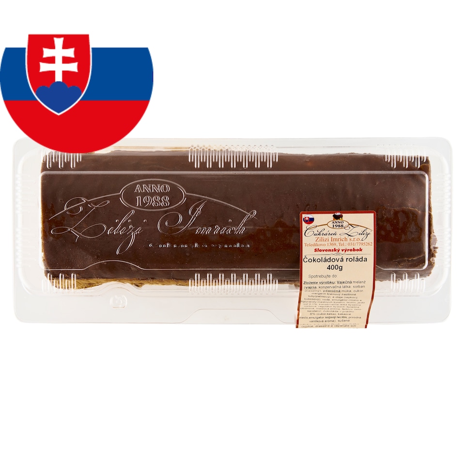 Cukráreň Zilizi Chocolate Roll 400 g