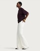 image 1 of F&F High Rise Flared Jeans in Ecru