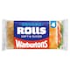 image 1 of Warburtons Sliced White Sandwich Rolls 4 Pack
