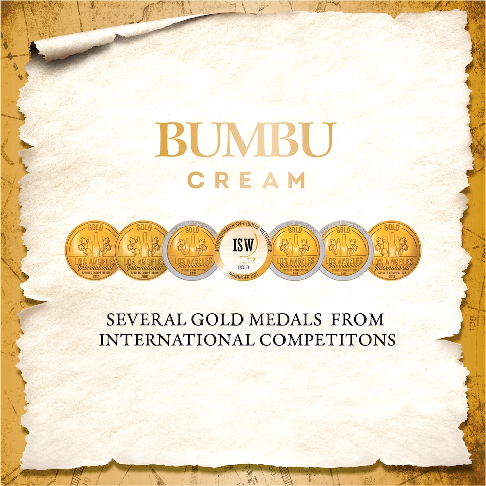 image 1 of Bumbu Cream Rum Liqueur 70cl 15% ABV