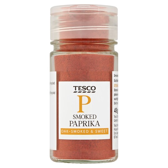 Tesco Smoked Paprika 48G Tesco Groceries