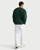 image 3 of F&F Active EVERYHOUR Cotton Rich Crew Neck Sweatshirt in Green