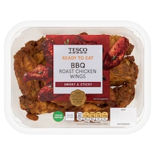 Tesco BBQ Roast Chicken Wings 350g