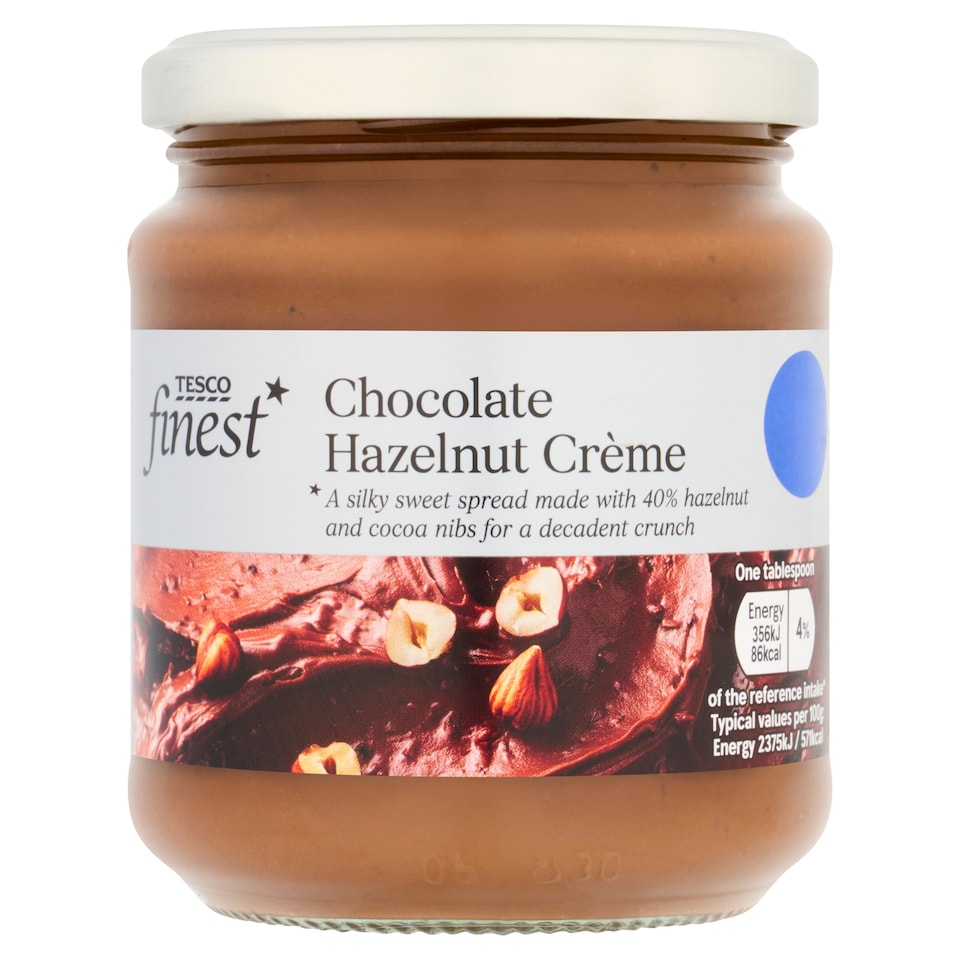 Tesco Finest Chocolate Hazelnut Creme 300g