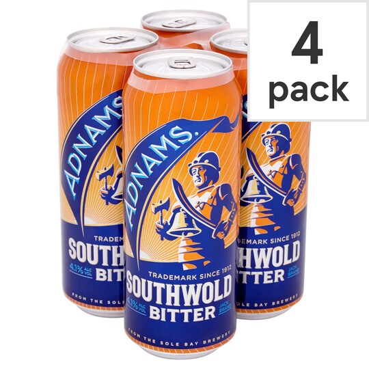 Adnams Southwold Bitter 4 X 500Ml Cans Tesco Groceries