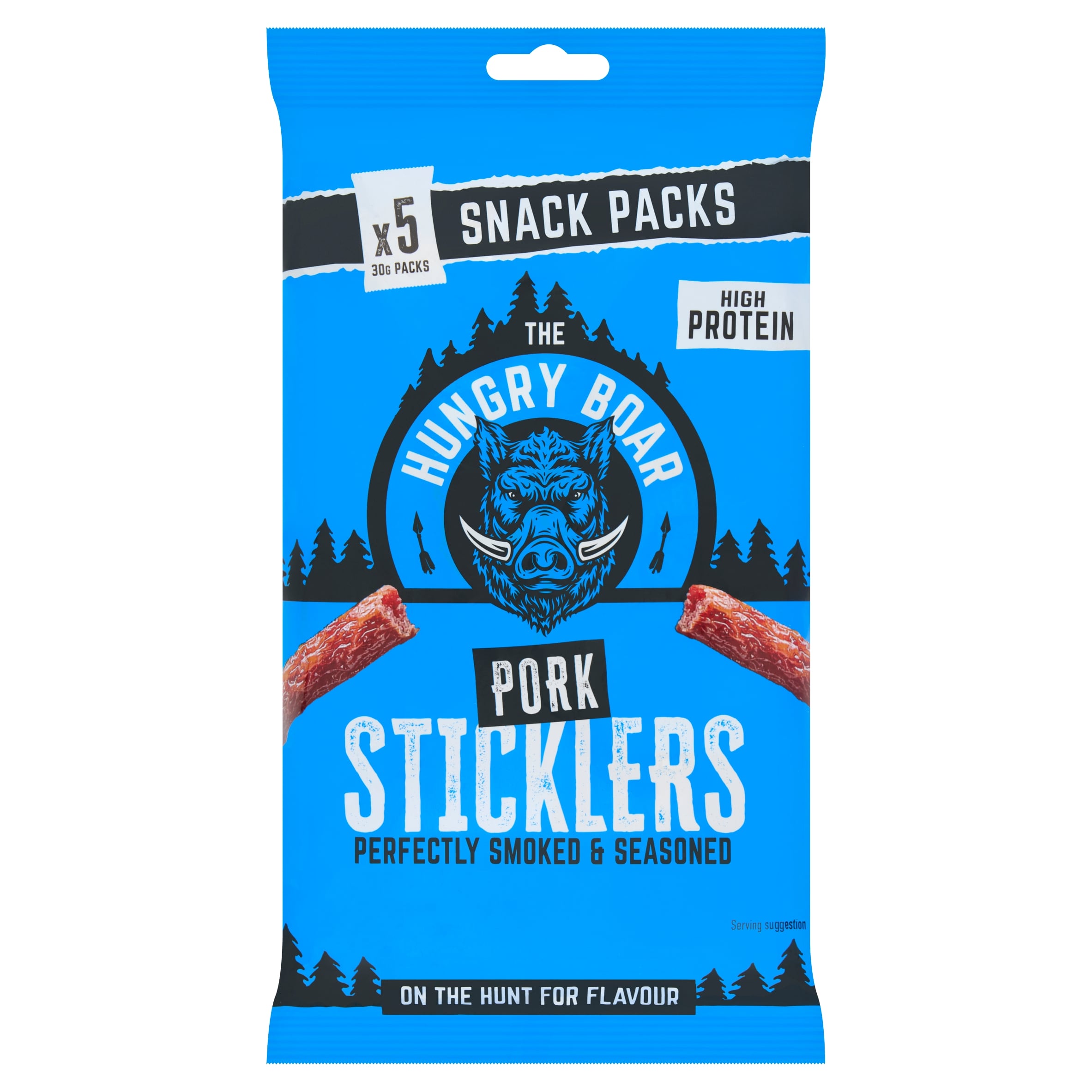 The Hungry Boar Pork Sticklers 5x30g